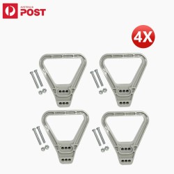 4x 175 AMP Grey Grab Bar Handle for Anderson Style Plug BATTERY Connectors Tool