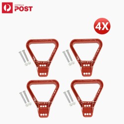 4x 175 AMP Red Grab Bar Handle for Anderson Style Plug BATTERY Connectors Tool