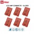 6x 175AMP Connectors Anderson Style Plug DC Power Solar Caravan 1/0 AWG RED