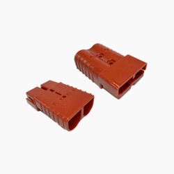 2x 350AMP Connectors Anderson Style Plug DC Power Solar Caravan 2/0AWG RED