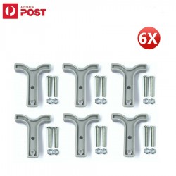 x Grey T Bar Handles for 120AMP Anderson Style Plug Connectors Tool 12-24v 6AWG