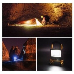 20W Rechargeable Slim LED Flood Spot Work Light Portable IP65 Camping Lamp
