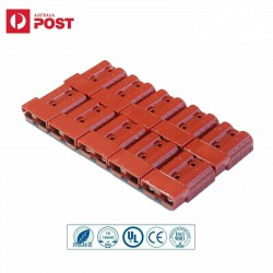 10x Connectors Anderson Style Plug DC Power 50AMP Solar Caravan 6AWG RED