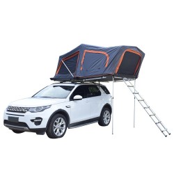 Foldable Roof Top Tent Camping Rooftop Aluminum shell+Aluminum bottom205*250*115