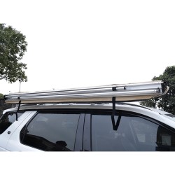 Adventure Side Awning 2.5mx3m Waterproof with Mounting Brackets Pair/Nylon Annex